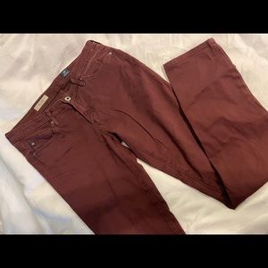 AG the Stilt cigarette leg pants size 6